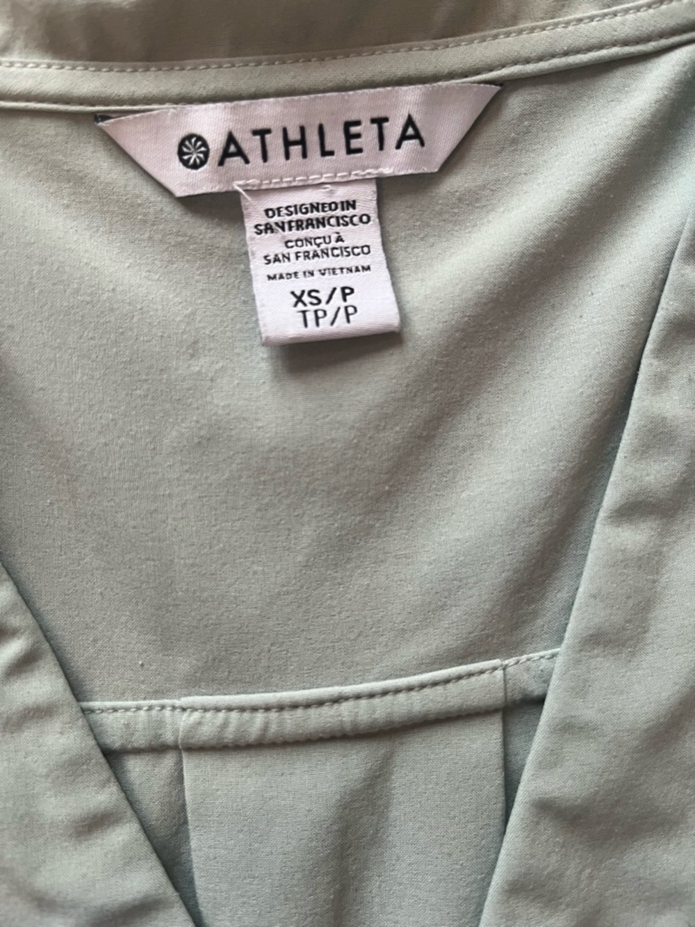 Athleta Marlow Maxi Sleeveless Coastal Grey V-Neck Athleisure Long Maxi Dress - Picture 9 of 11